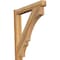 Ekena Millwork Balboa Craftsman Rough Sawn Outlooker, Western Red Cedar, 6"W x 36"D x 40"H OUT06X36X40BOA04RWR - alternate 1